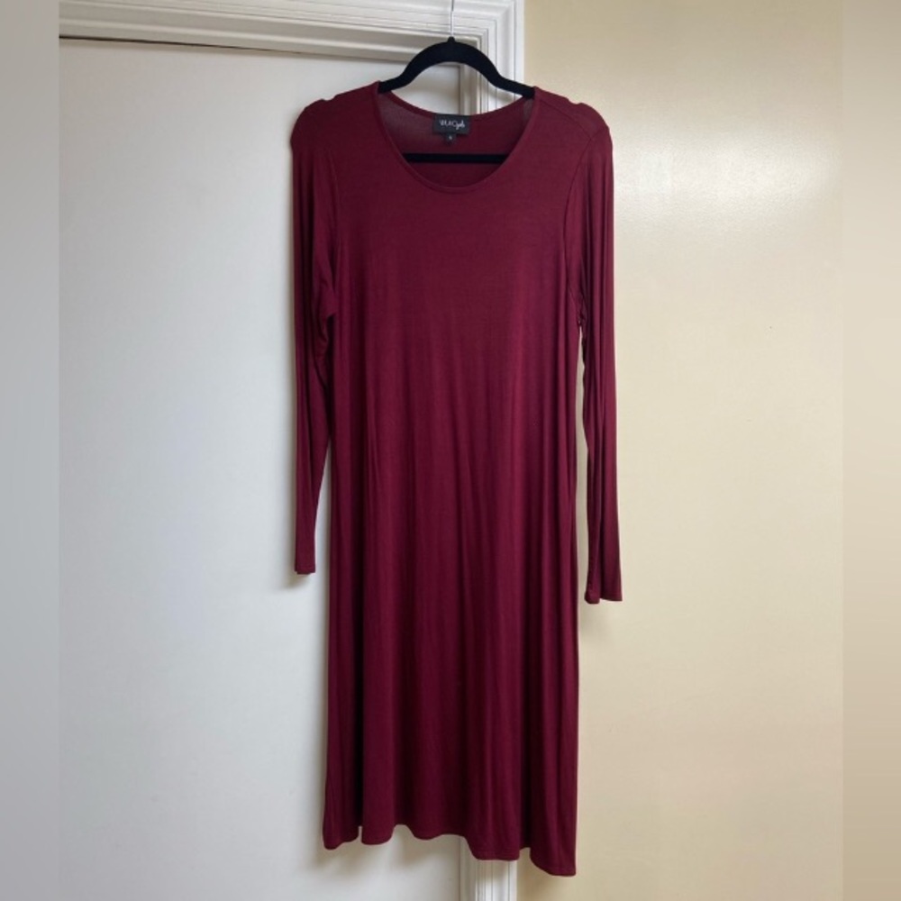 Wukogals Red Shift Dress